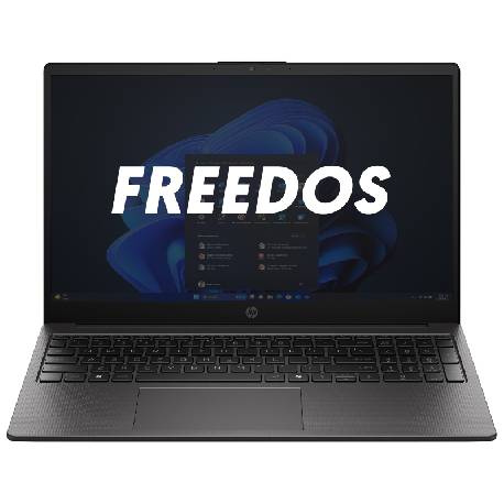 HP 250R G10 (D90Q5AT) - NOTEBOOK 15.6 - CPU INTEL CORE 3 100U - RAM 8GB - SSD 512GB - FREEDOS - 3Y