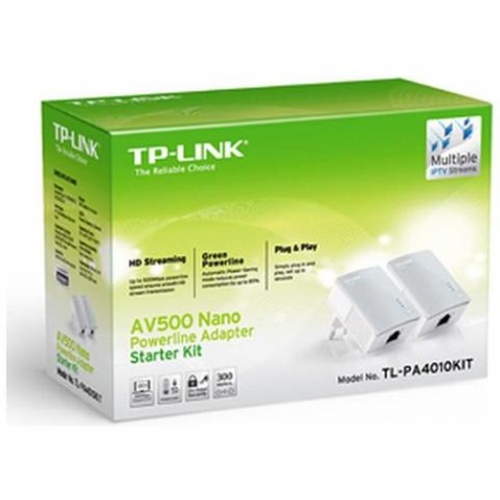 TP-LINK TL-PA4010KIT - POWERLINE LAN 2PZ AV600