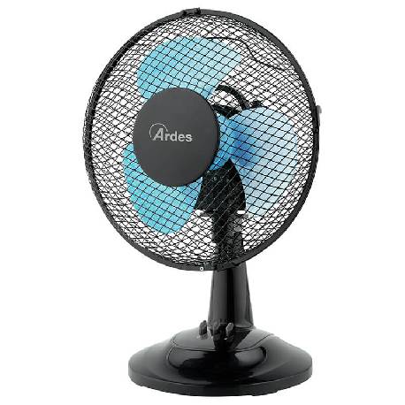 ARDES NEW EASY 23 (AR5EA23B) - VENTILATORE DA TAVOLO 23CM - 2 VEL. 21W - NERO