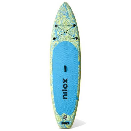 NILOX SUP WAIKIKI (NXWTRSUP2) - TAVOLA GONFIABILE - 1 PINNA - LEASH - PAGAIA ALLUMINIO - ZAINO TRASPORTO
