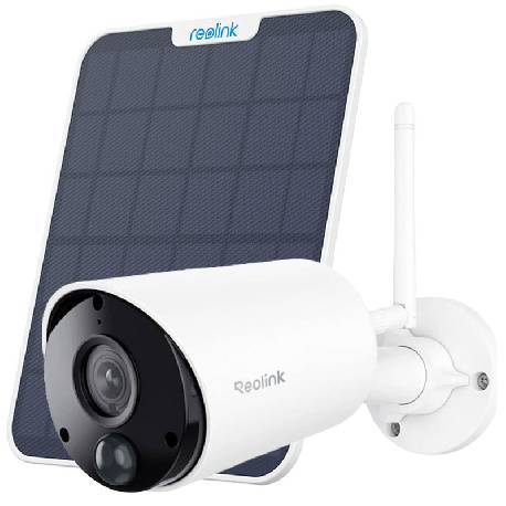 REOLINK ARGUS SERIES B320 (BWB2K07SP) - TELECAMERA 3MP WI-FI A BATTERIA CON PANNELLO SOLARE