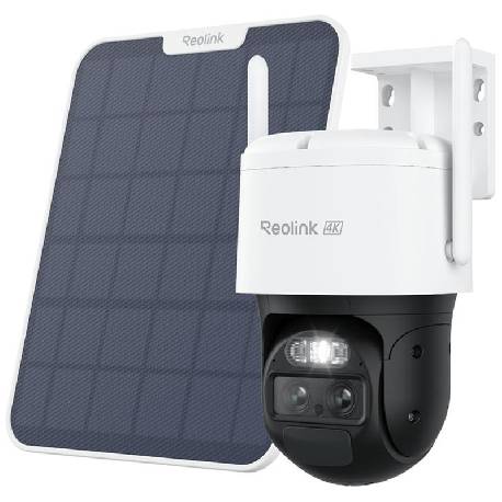 REOLINK TRACKMIX SERIES G770+SP (B4GTMXPT4K09) - TELECAMERA WHITE MOTORIZZATA 4G LTE 4K A BATTERIA