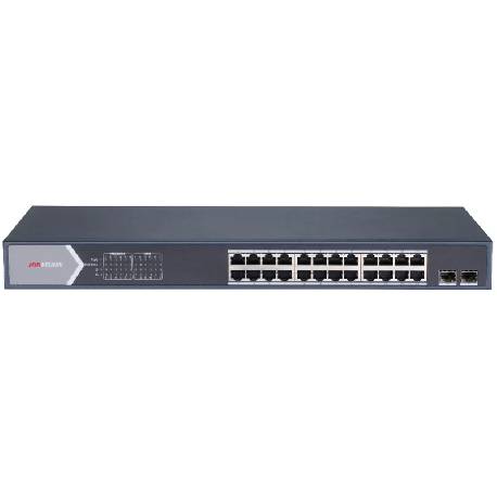 HIKVISION DS-3E0526P-E/M - SWITCH 24PT GIGABIT POE + 2PT GIGABIT SFP UPLINK