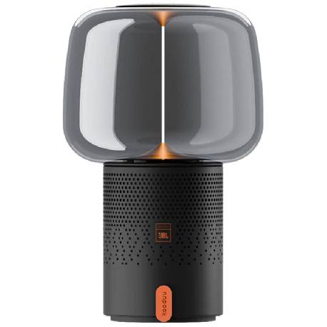 KOODUU SERENA PLAY JBL (BLACK) - LAMPADA DA TAVOLO IN VETRO CON SPEAKER BLUETOOTH JBL