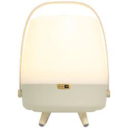 KOODUU LITE-UP PLAY (SAND) - LAMPADA DA TAVOLO CON SPEAKER BLUETOOTH JBL