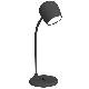 KREAFUNK ELLIE (BLACK) - LAMPADA DA TAVOLO CON SPEAKER BLUETOOTH E BASE CHARGER