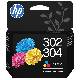 HP 302 / 304 TRI-COLOR (B7RT6AE) - CARTUCCIA ORIGINALE
