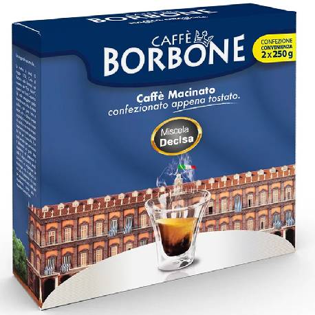 CAFFE'' BORBONE - MACINATO MISCELA DECISA 2 CONF. DA 250G
