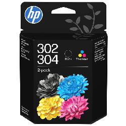 HP 302 / 304 MULTIPACK (B82L1AE) - CARTUCCIA ORIGINALE