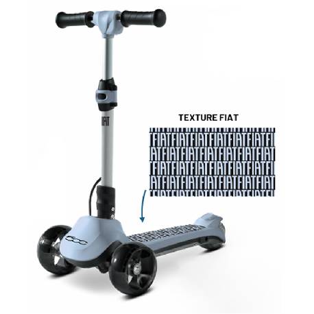 FIAT E-SCOOTER 500 KIDS - MONOPATTINO ELETTRICO - ETA'' 3 / 5 ANNI  - MOTORE 60W - VELOCITA'' 8KM/H - PESO MASSIMO 50KG