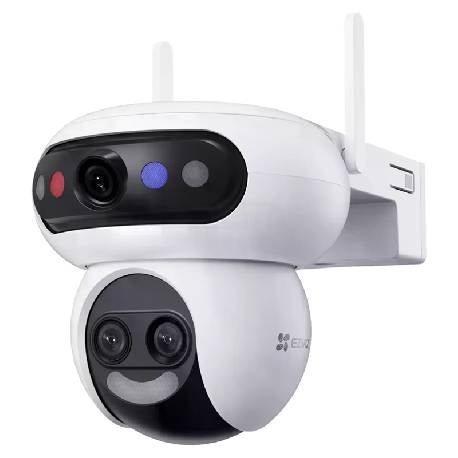EZVIZ H90F TRIPLE 3K - TRIPLA TELECAMERA MOTORIZZATA DA ESTERNO -  360*- COLOR NIGHT VISION - HUMAN DETECTION