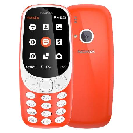 NOKIA 3310 (RED) - MOBILE PHONE - DUAL SIM