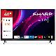 SHARP 40HE2245E - 40"" LED FHD -  FRAMELESS - COMP. TV SAT - AUDIO DOLBY DIGITAL+ / DTS HD - CHROMECAST - BLACK - IT
