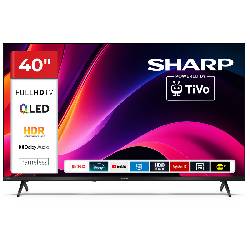 SHARP 40HE3245E - 40"" QLED FHD -  FRAMELESS - COMP. TV SAT - AUDIO DOLBY DIGITAL+ / DTS HD - CHROMECAST - BLACK - IT