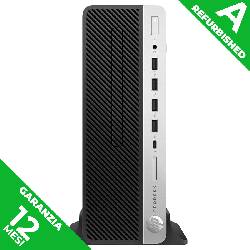 HP PRODESK 600 G4 SFF (REFURBISHED) - PC DESKTOP SFF - CPU INTEL i5 G8 - RAM 8GB - SSD 256GB - W11P - 1Y