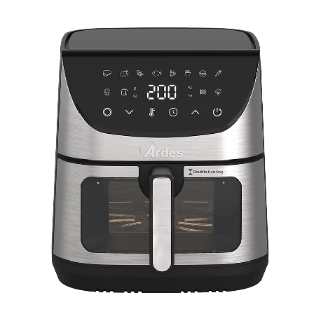 ARDES FRIGGISANA SUPREME (ARFRYA14DR) - FRIGGITRICE AD ARIA 8 LT - DISPL TOUCH - DOPPIA RESISTENZA - 1600W 