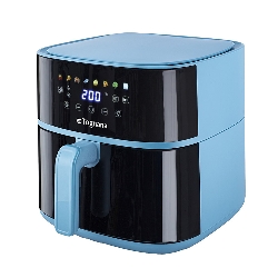 TOGNANA LINEA IRIDEA FRIGGITRICE AD ARIA - 8L - CARTA DA ZUCCHERO BLU - FINO A 200° - 8 PROGRAMMI - TIMER 60"" - 1700 W - DOPPIA RESISTENZA