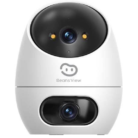 BEANS VIEW D220 2K (33WB) - TELECAMERA MOTORIZZATA DA INTERNO - DOPPIO OBIETTIVO - 360 GRADI