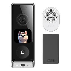 EZVIZ CS-EP8 ULTRA - VIDEOCAMPANELLO WIFI FHD CON SENSORE INFRAROSSI PIR