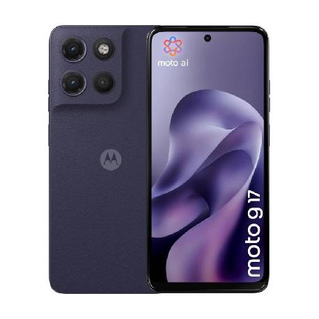 MOTOROLA MOTO G17 4G - SMARTPHONE - RAM 4GB - SSD 128 GB -  PANTONE EVENING BLUE - ITA 