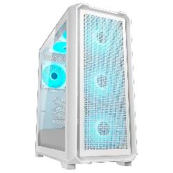 COUGAR MX600 MINI ARGB (WHITE) - PC CASE MINI TOWER V2 PRO 3x120 + 1x120 SUPP 360AIO   