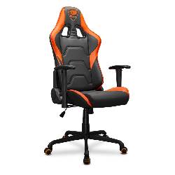 COUGAR ARMOR ELITE (BLACK ORANGE) - SEDIA GAMING