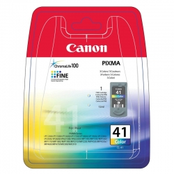 CANON CL-41 TRI-COLOR (0617B001) - CARTUCCIA ORIGINALE