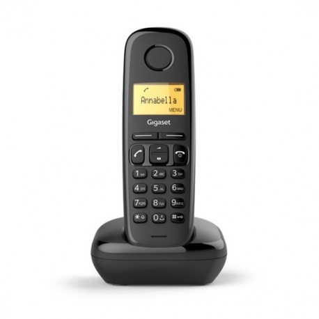 GIGASET A170 (NERO) - TELEFONO CORDLESS - FUNZIONE SVEGLIA