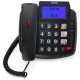 BRONDI BRAVO 90 LCD (NERO) - TELEFONO CORDED - TASTI GRANDI - VIVAVOCE - DISPLAY - AUDIO BOOST - COMPATIBILE CON APPARECCHI ACUSTICI