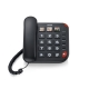 BRONDI BRAVO 15 (NERO) - TELEFONO CORDED - TASTI GRANDI