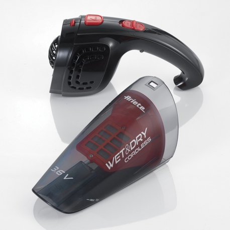 ARIETE WET & DRY CORDLESS (2474) - ASPIRABRICIOLE ELETTRICO - 400ML PER SOLIDI - 45ML PER LIQUIDI